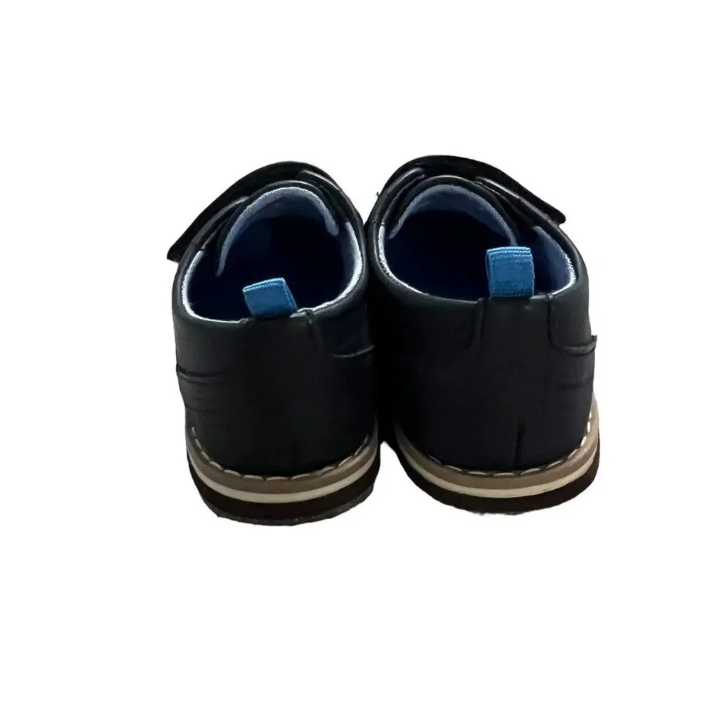 Cat & Jack Sz 10 Navy Blue Oxford Dress Shoes